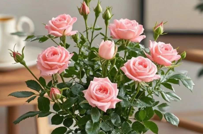 Growing roses indoors